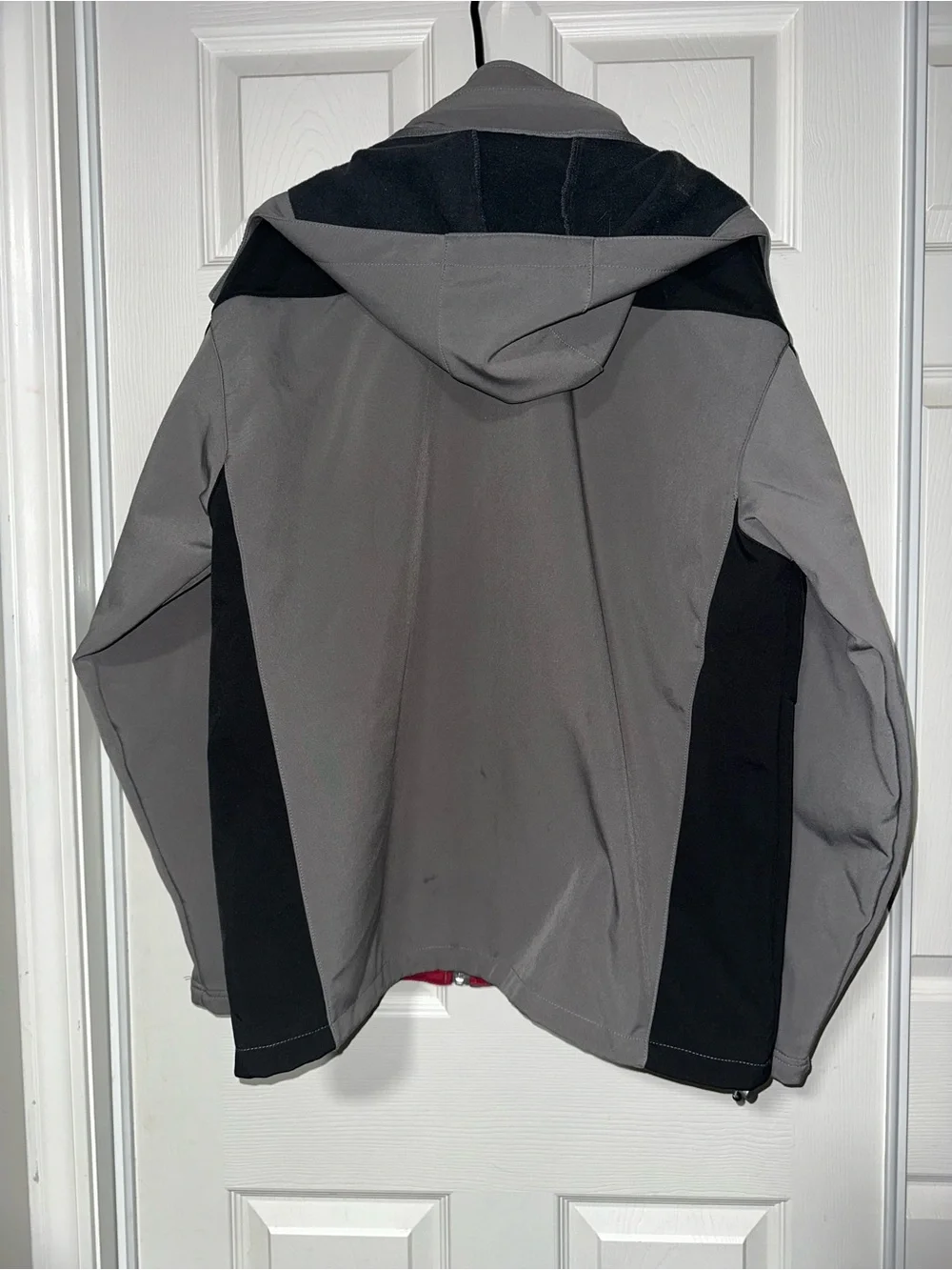Bass Pro Shops XPS Gray Softshell Jacket Outer Shell Only Men's Large